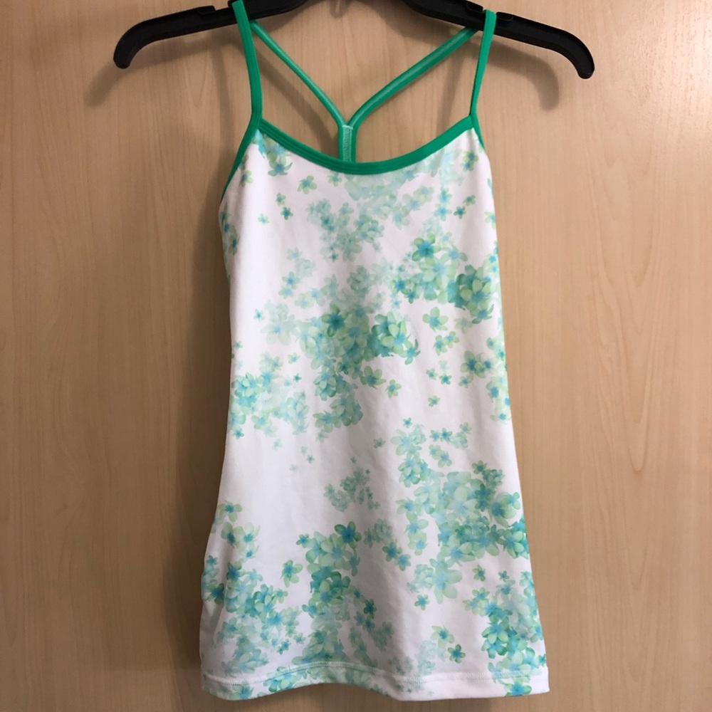 Lululemon floral tank